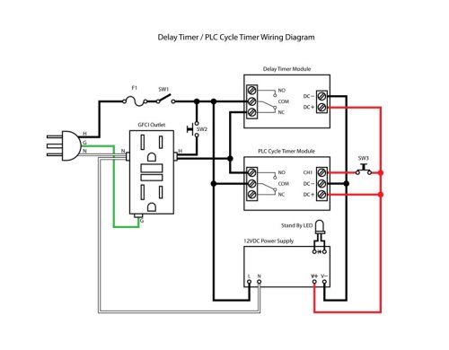Soldering Iron Temperature Control PLC Cycle Timer Circuit ... cooper 5 way switch wiring diagram 